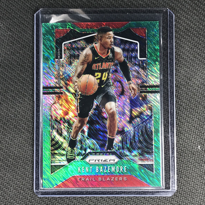 2019-20 Prizm FOTL KENT BAZEMORE Green Shimmer Prizm 12/25-Cherry Collectables