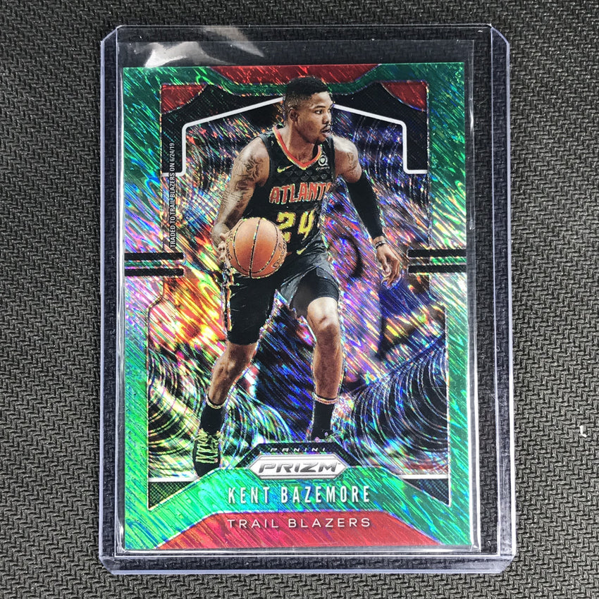 2019-20 Prizm FOTL KENT BAZEMORE Green Shimmer Prizm 12/25-Cherry Collectables