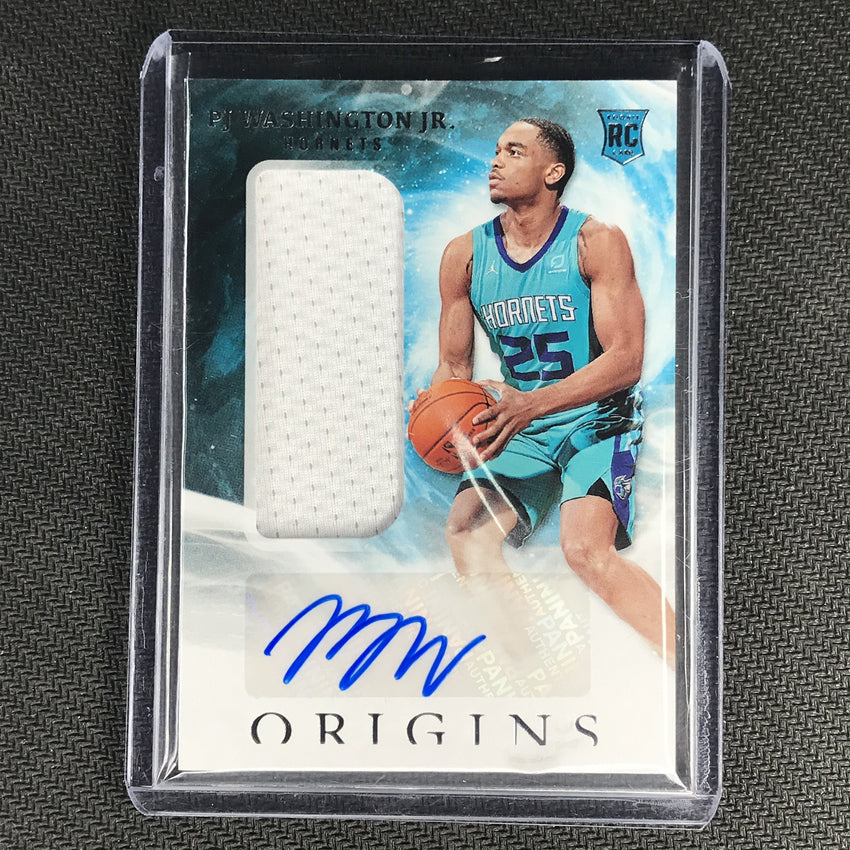 2019-20 Origins PJ WASHINGTON Rookie Jersey Auto #167 3-Cherry Collectables