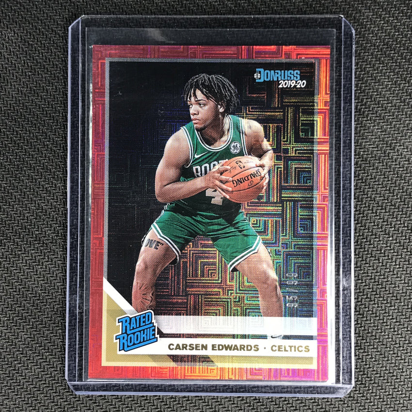 2019-20 Donruss Choice CARSEN EDWARDS Rated Rookie Red 95/99-Cherry Collectables