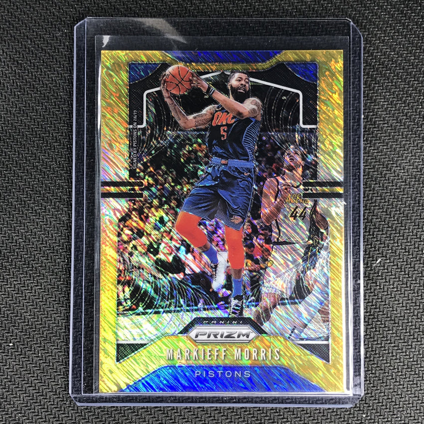 2019-20 Prizm FOTL MARKIEFF MORRIS Gold Shimmer Prizm 9/10-Cherry Collectables