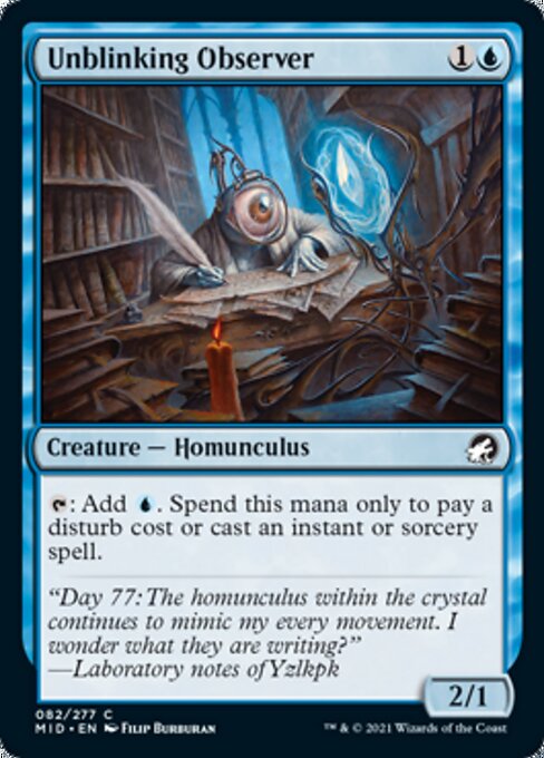 82Unblinking Observer 82/277 Common - Midnight Hunt