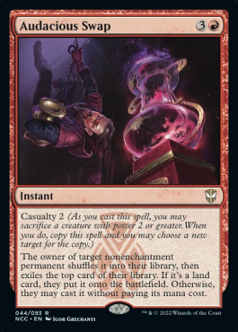 Audacious Swap 44/93 -  New Capenna Commander