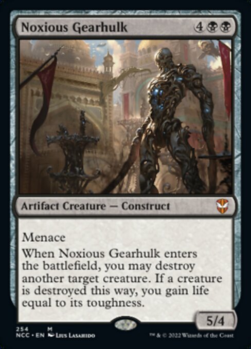 Noxious Gearhulk #254 -  New Capenna Commander