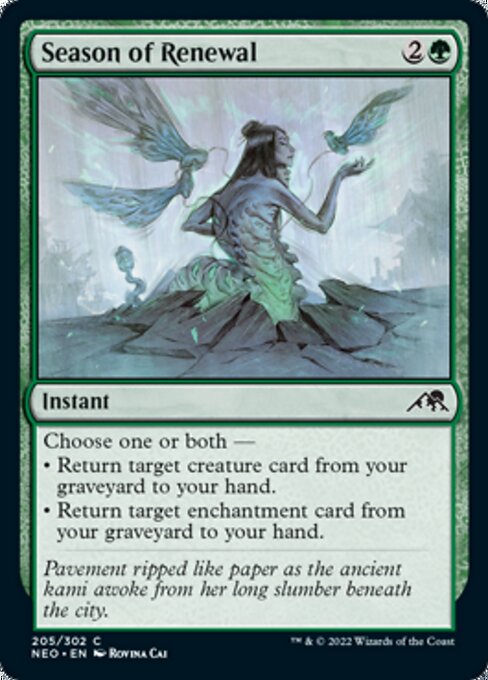 Season of Renewal 205/302 -  Kamigawa Neon Dynasty CONNN