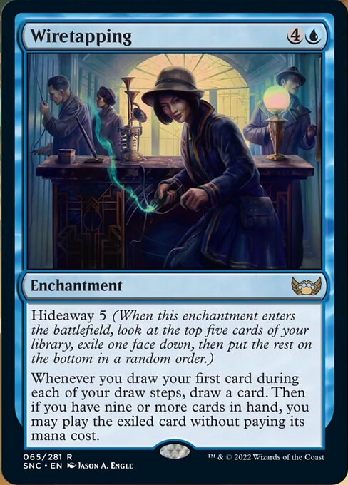Wiretapping 65/281 - Rare Streets of New Capenna