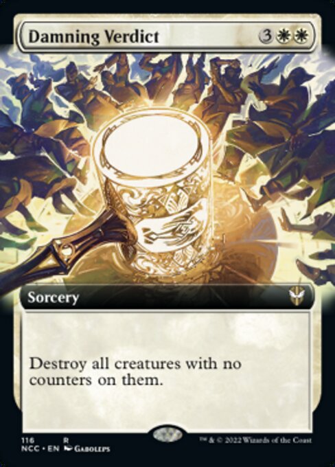 EXTENDED Damning Verdict #116 -  New Capenna Commander