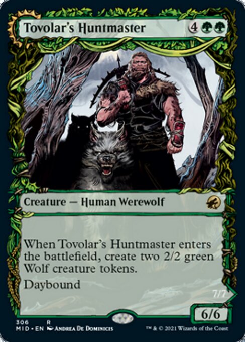 306SHOWCASE Tovolar's Huntmaster // Tovolar's Packleader 306 - Midnight Hunt