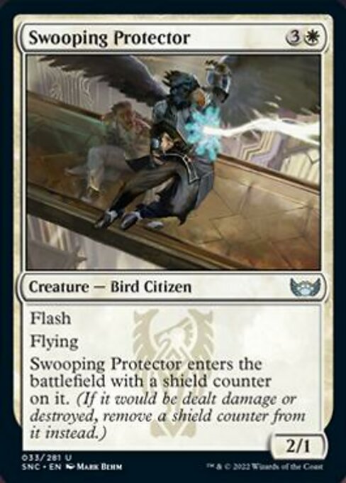 Swooping Protector 33/281 - Uncommon   Streets of New Capenna