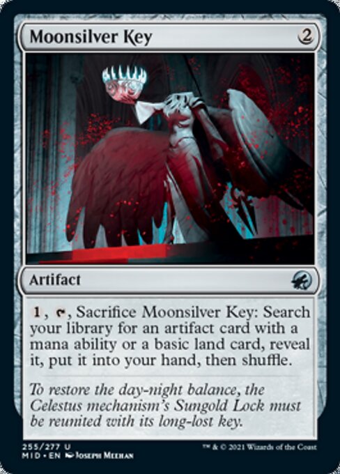 255Moonsilver Key 255/277 Uncommon - Midnight Hunt