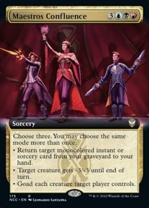 EXTENDED Maestros Confluence #175 -  New Capenna Commander