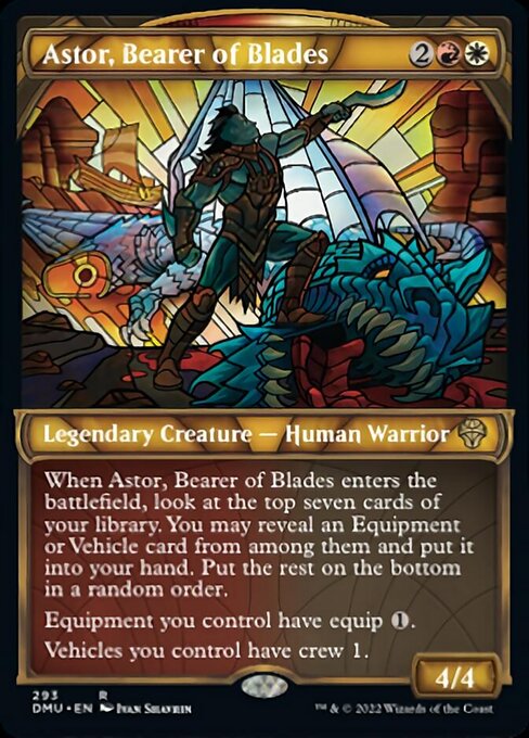 Astor, Bearer of Blades - 293# - Rare - SHOWCASE 
