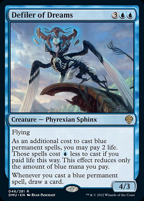 Defiler of Dreams - 46 /281 - Rare - FOIL 
