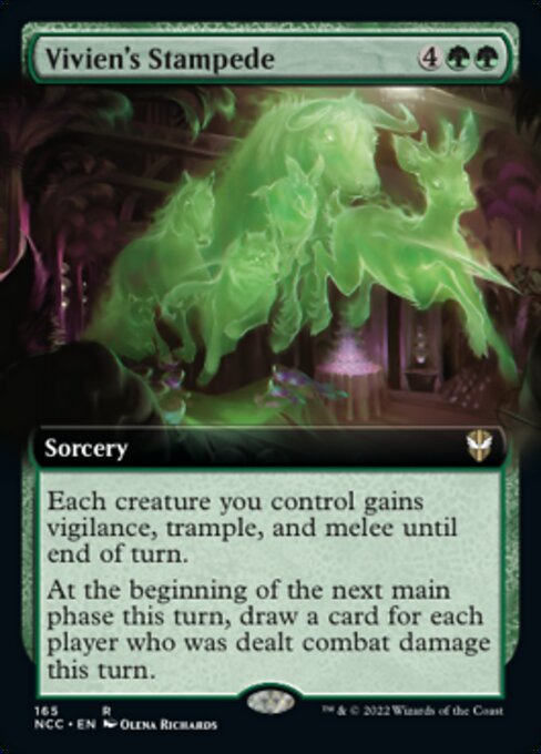 EXTENDED Vivien's Stampede #165 -  New Capenna Commander