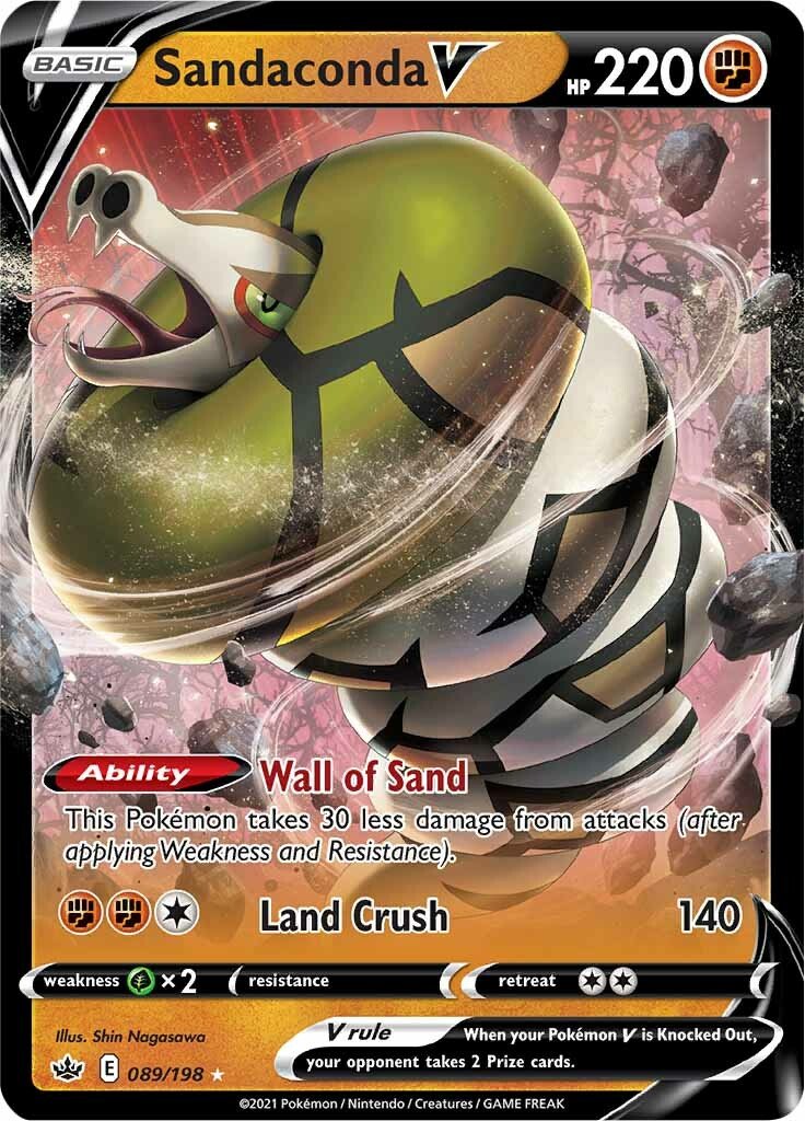 Sandaconda V - 89/198 - Ultra Rare Chilling Reign