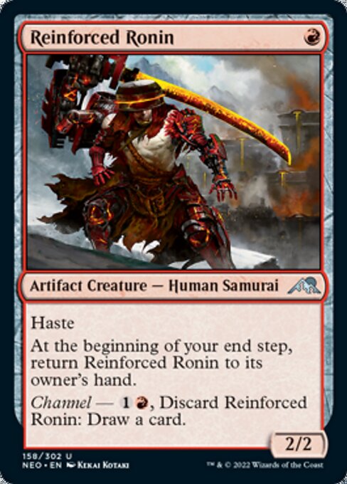 Reinforced Ronin 158/302 -  Kamigawa Neon Dynasty UNCLE