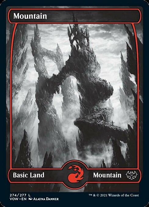 Foil Showcase Mountain - 274 -c- Crimson Vow