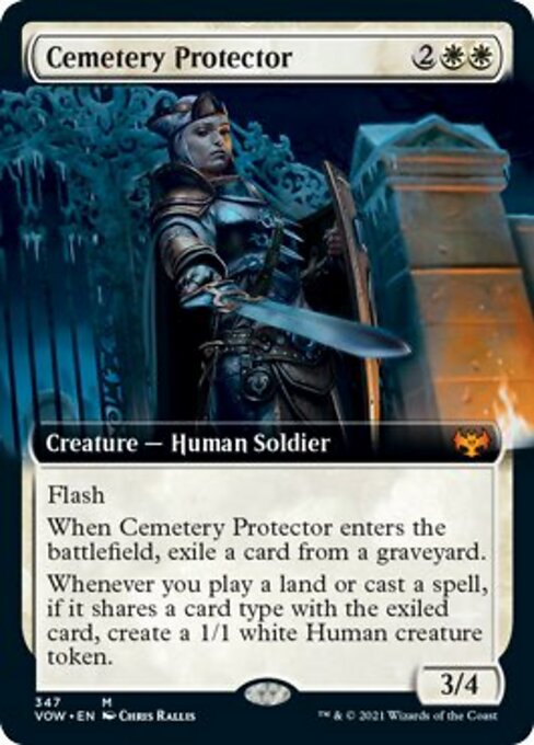 Extended Cemetery Protector - 347 - Mythic Crimson Vow