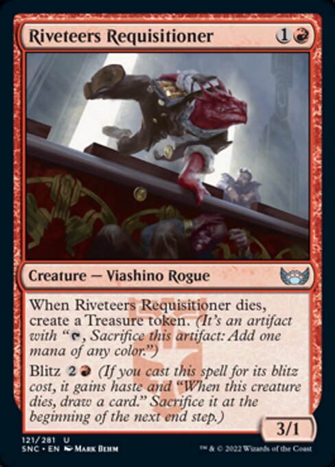 Riveteers Requisitioner 121/281 - Uncommon   Streets of New Capenna