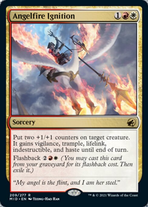209Angelfire Ignition 209/277 Rare - Midnight Hunt