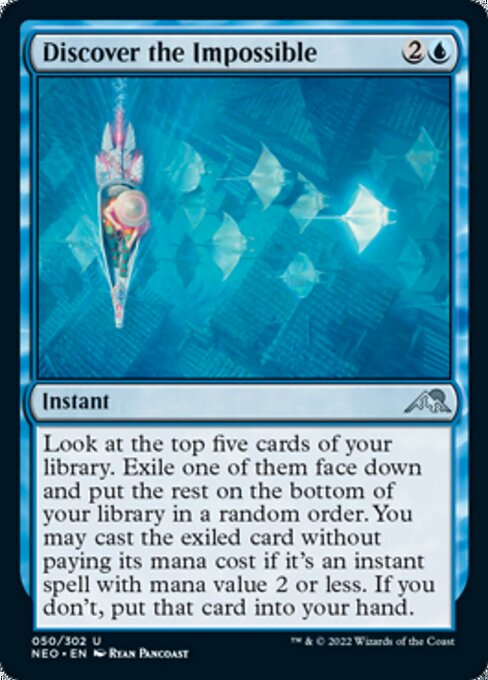 Discover the Impossible 50/302 -  Kamigawa Neon Dynasty UNCLE