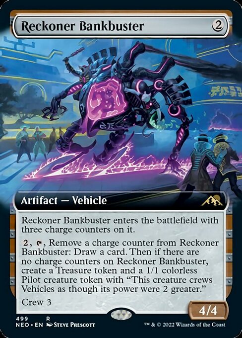 EXTENDEDReckoner Bankbuster 499 -  Kamigawa Neon Dynasty