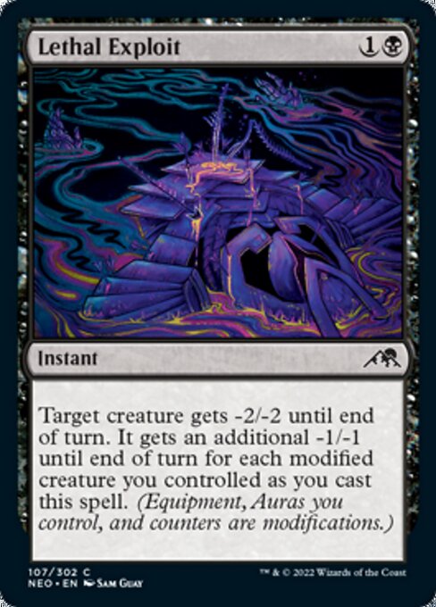 Lethal Exploit 107/302 -  Kamigawa Neon Dynasty CONNN