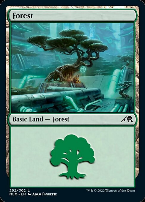 Forest 292/302 -  Kamigawa Neon Dynasty CONNN