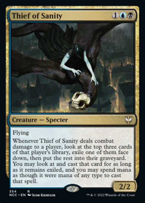 Thief of Sanity #354 -  New Capenna Commander