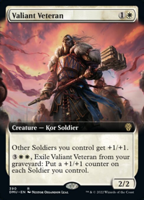 Valiant Veteran - 390# - Rare - EXTENDED 