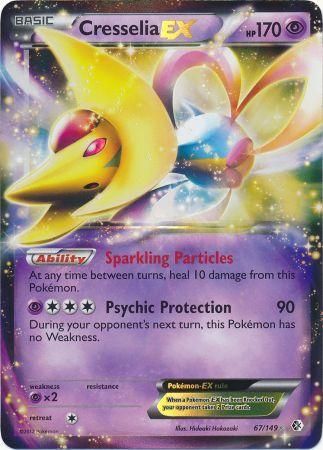 Cresselia EX - 67/149 - Ultra Rare - Boundaries Crossed-Cherry Collectables