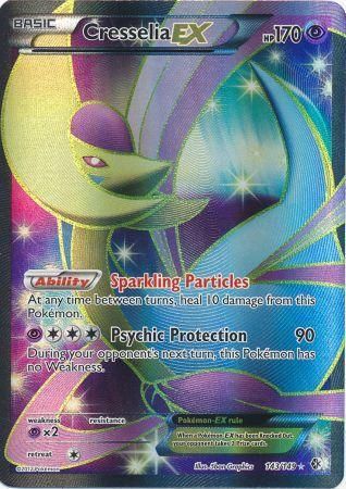 Cresselia EX - 143/149 - Full Art Ultra Rare - Boundaries Crossed-Cherry Collectables