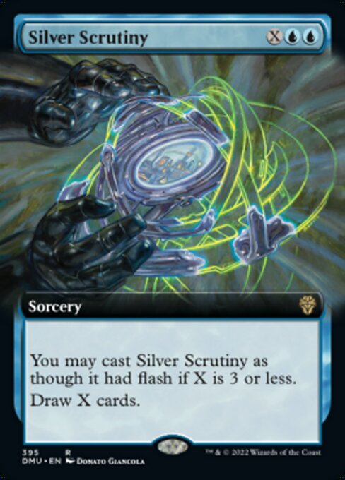 Silver Scrutiny - 395# - Rare - EXTENDED 