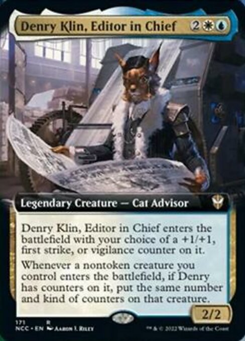 EXTENDED Denry Klin, Editor in Chief #171 -  New Capenna Commander