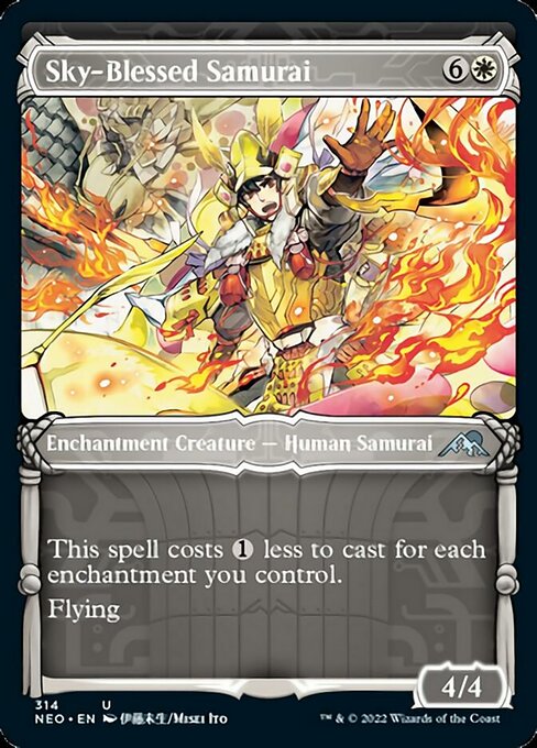 SHOWCASESky-Blessed Samurai 314 -  Kamigawa Neon Dynasty