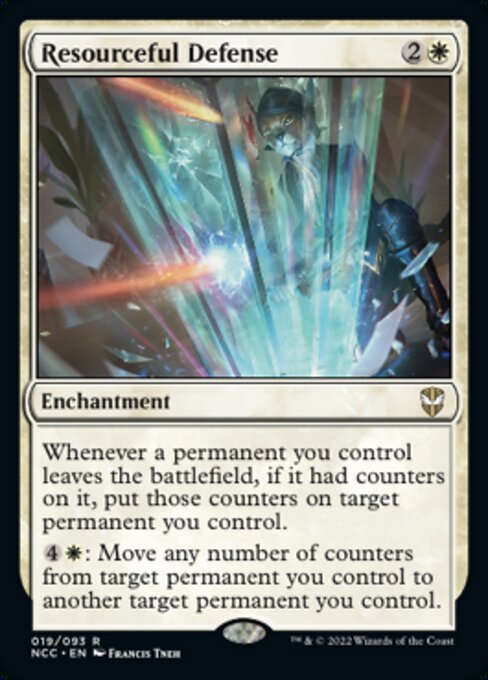 Resourceful Defense 19/93 -  New Capenna Commander
