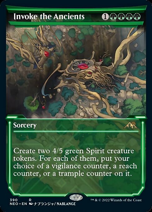 SHOWCASEInvoke the Ancients 390 -  Kamigawa Neon Dynasty