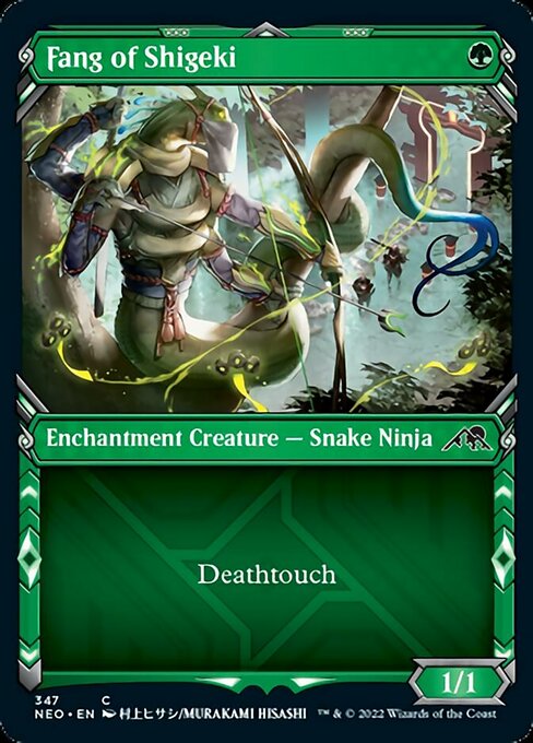 SHOWCASEFang of Shigeki 347 -  Kamigawa Neon Dynasty