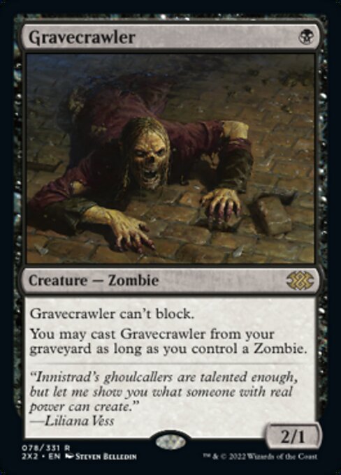 Gravecrawler 78 /331 - Rare Double Masters 2022
