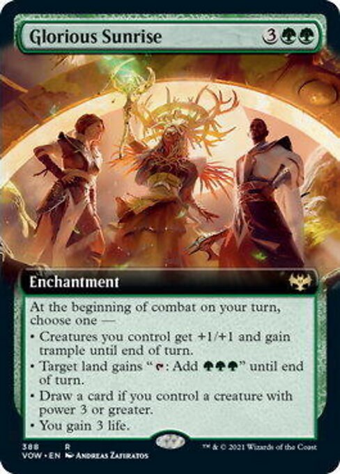 Extended Glorious Sunrise - 388 - Rare Crimson Vow