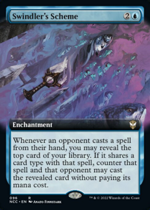 EXTENDED Swindler's Scheme #96 -  New Capenna Commander