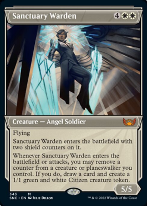 SHOWCASE Sanctuary Warden  #343 - Streets of New Capenna