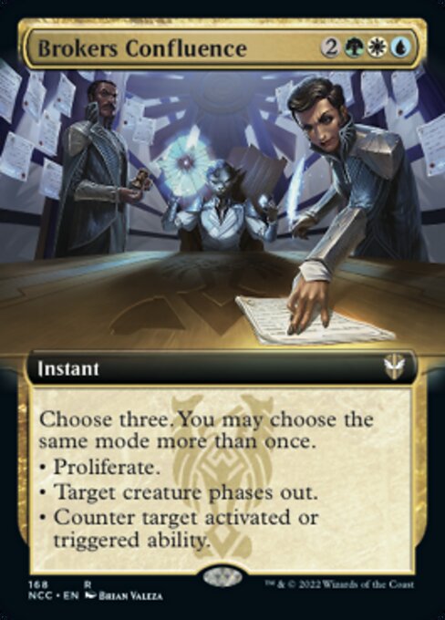 EXTENDED Brokers Confluence #168 -  New Capenna Commander