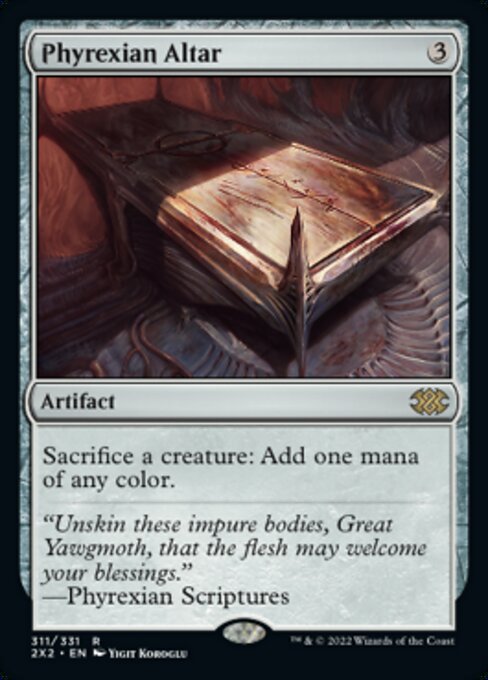 Phyrexian Altar 311 /331 - Rare Double Masters 2022