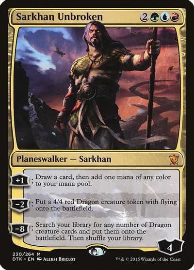 Sarkhan Unbroken 230/264 - Dragons Of Tarkir