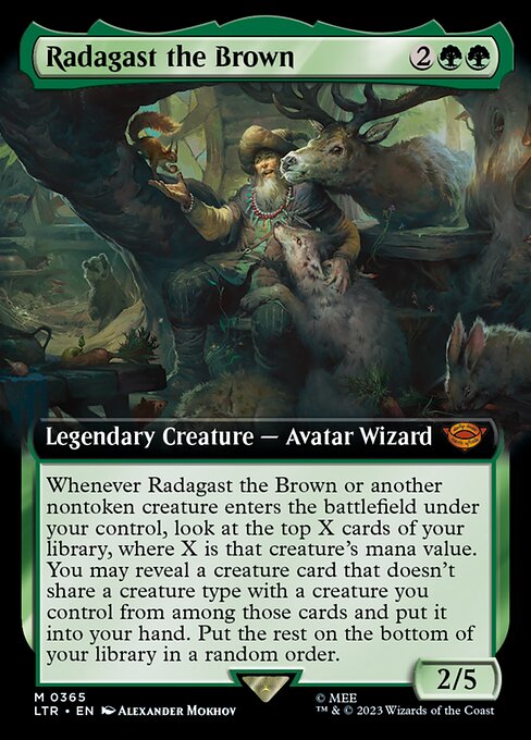 EXTENDED Radagast the Brown #365  - Mythic Lord of the Rings: Tales of Middle-Earth