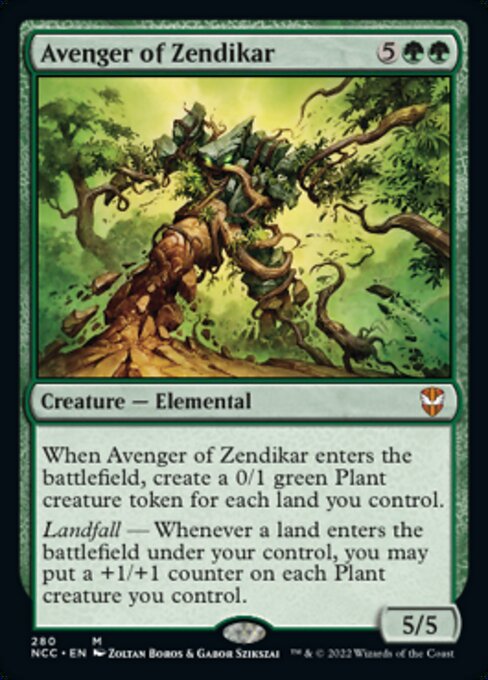 Avenger of Zendikar #280 -  New Capenna Commander