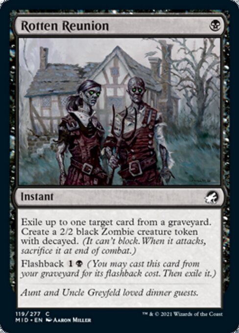 119Rotten Reunion 119/277 Common - Midnight Hunt