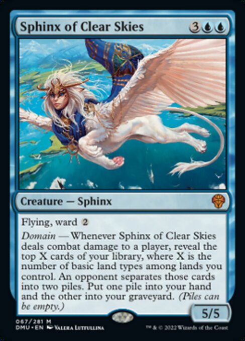 Sphinx of Clear Skies - 67 /281 - Mythic - FOIL 