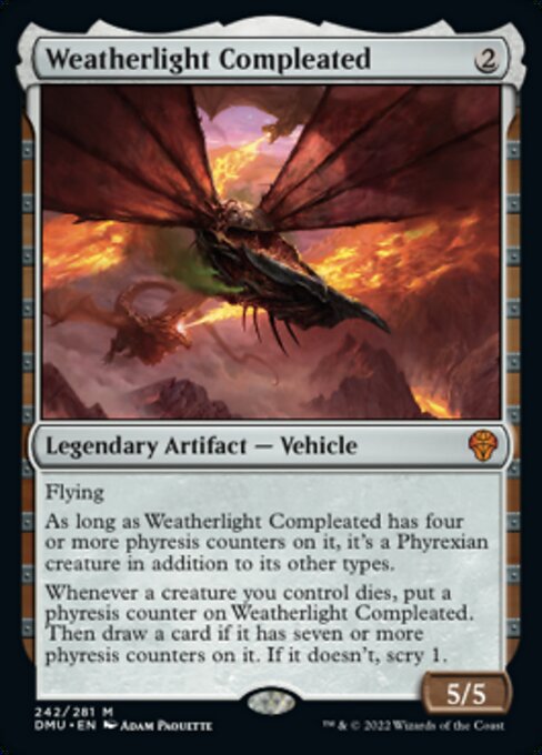 Weatherlight Compleated - 242 /281 - Mythic - FOIL 